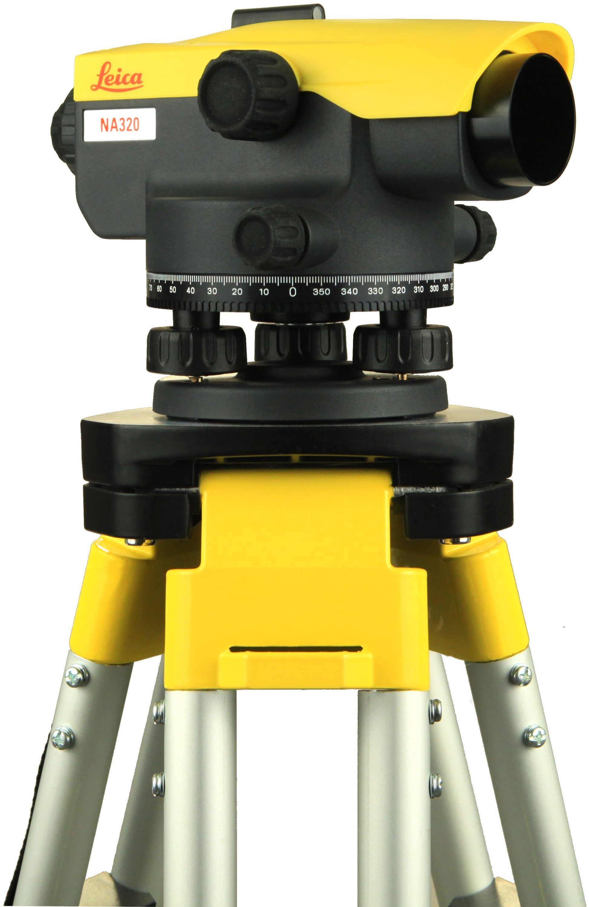 Nivel de línea/superficie de un vial 5.11-in de aluminio Leica Geosystems NA320