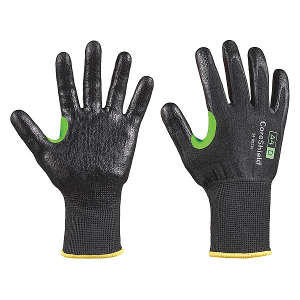 Guantes Anticorte Honeywell, Nivel de Corte A4, 13 ga, Negro/Negro, 7 - 24-0913B/7S