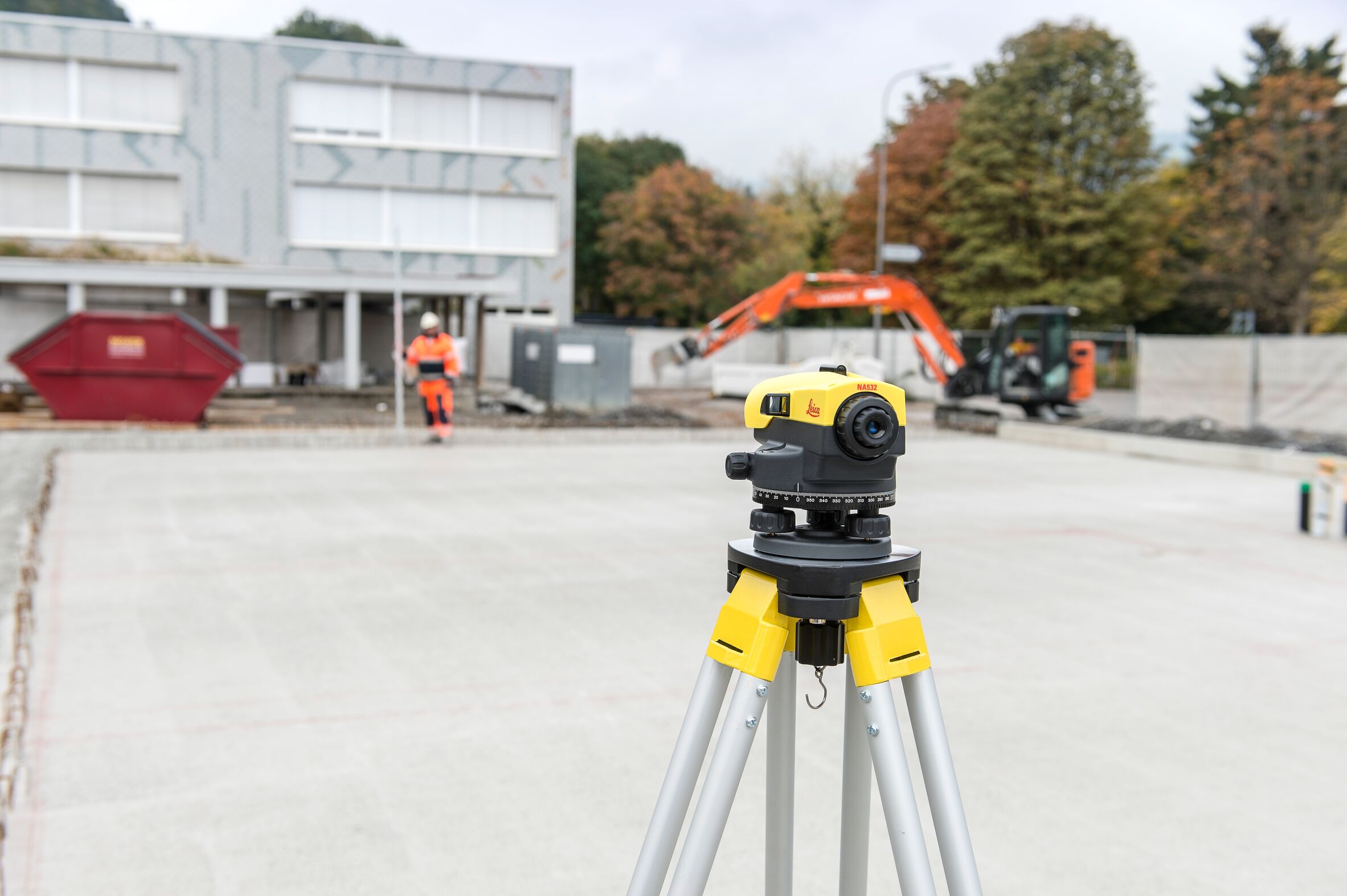 Nivel de línea/superficie con 1 vial de aluminio Leica Geosystems 5.11 pulgadas NA524