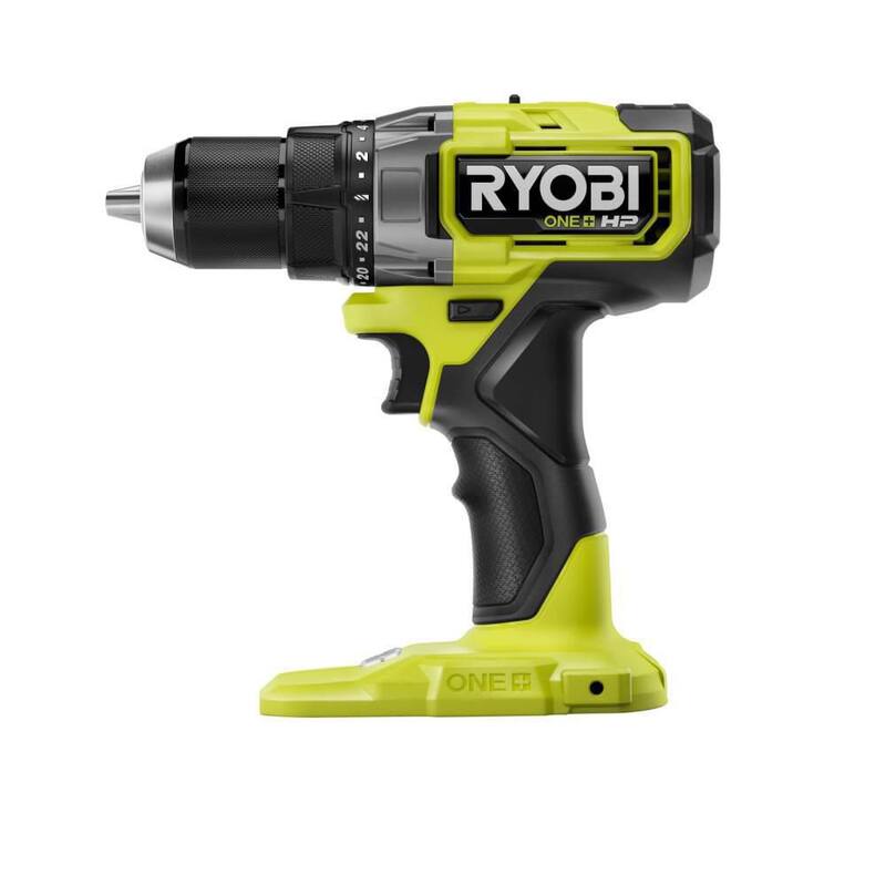 RYOBI ONE+ HP Taladro/destornillador inalámbrico sin escobillas de 18V con batería de alto rendimiento de 4.0 Ah de iones de litio - PBLDD01B-PBP004