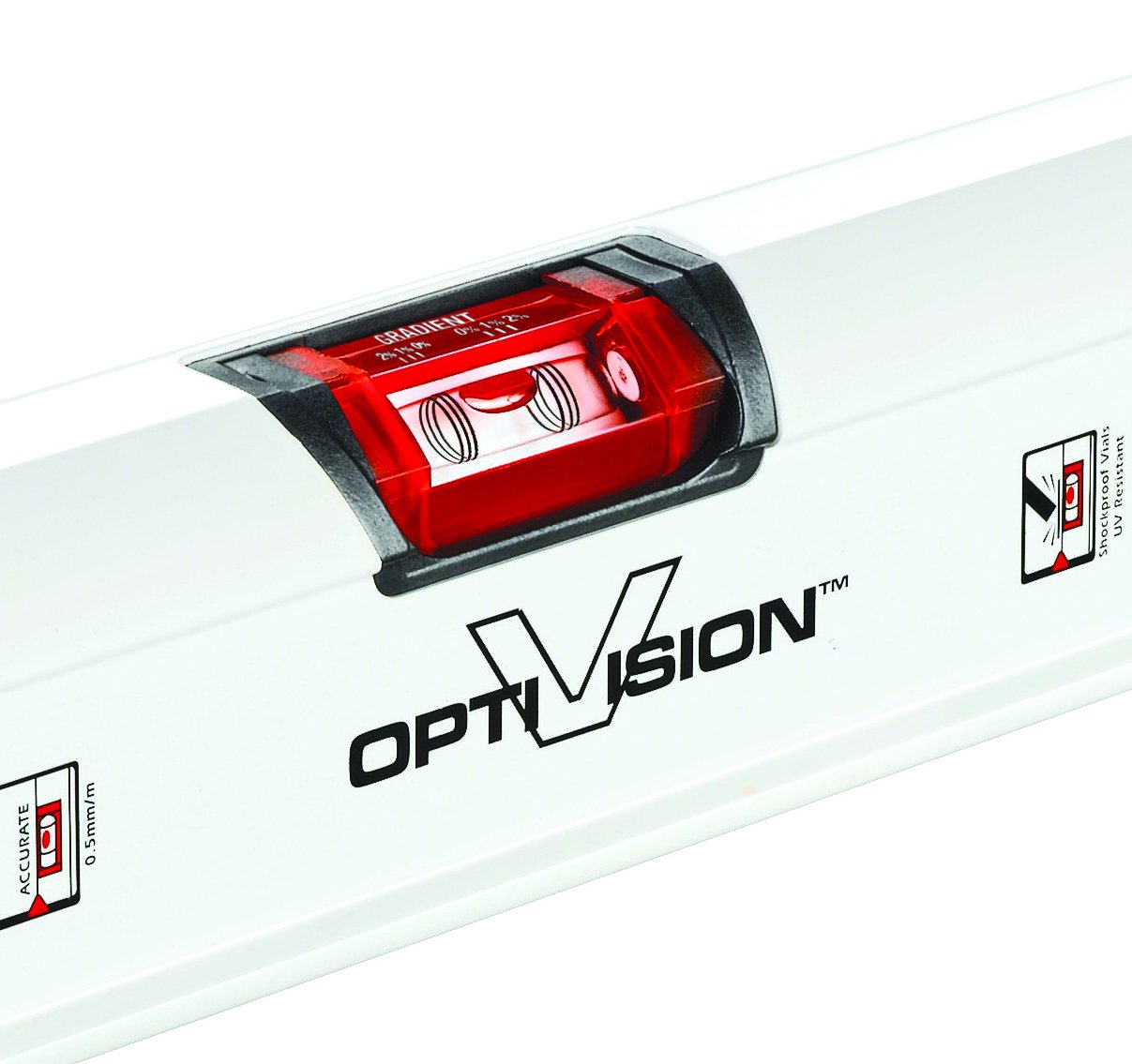 Nivel de caja de viga magnética Kapro de aluminio de 48 pulgadas con 2 burbujas 905D-48MB