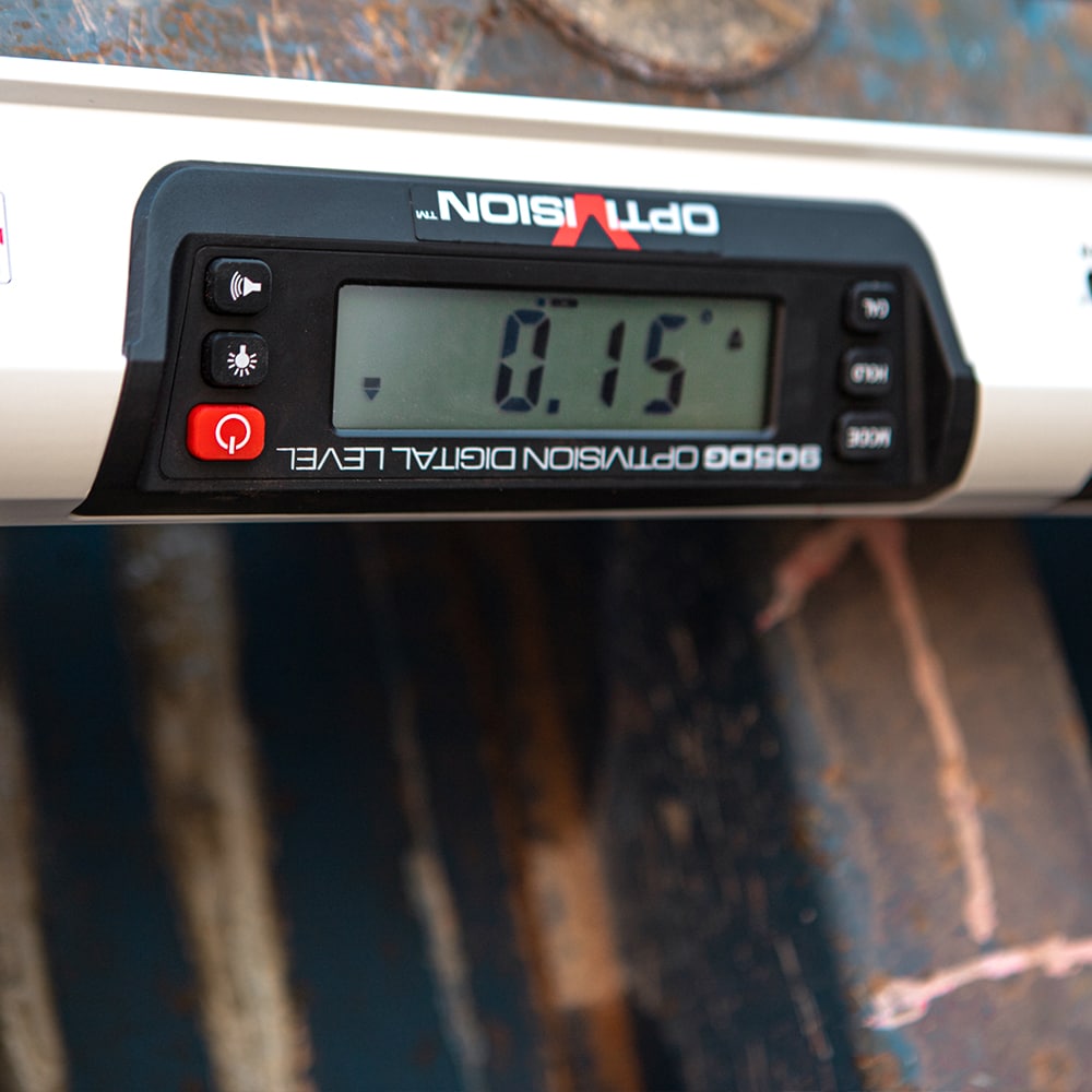 Nivel de caja de viga magnética Kapro de aluminio de 48 pulgadas con 2 burbujas 905D-48MB