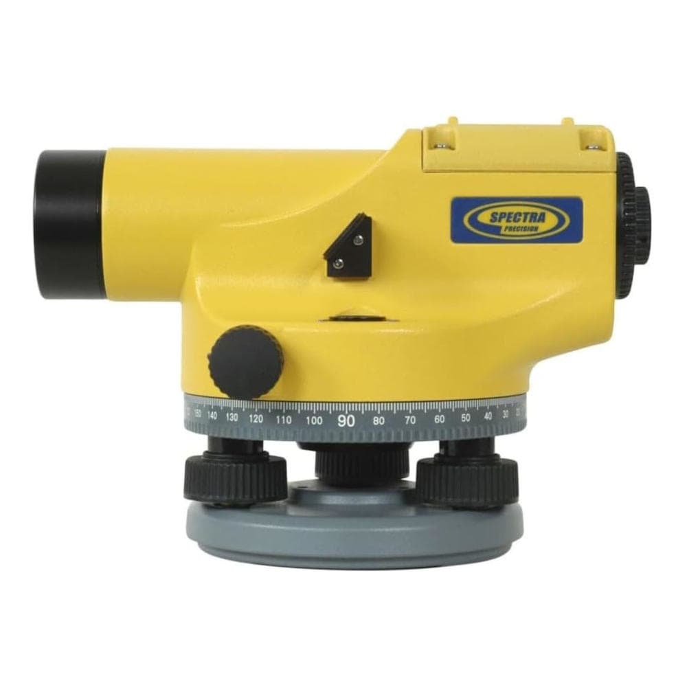 Nivel Automático Spectra Precision AL24M con Compensador Magnético Amortiguado 24x de Aumento para Medición de Ángulos Horizontales 369517-NC
