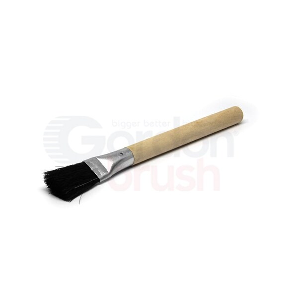 Cepillo Gordon Brush para Dope con mango de madera y cerdas de crin de caballo de 1/2" de diámetro - DB7G-12