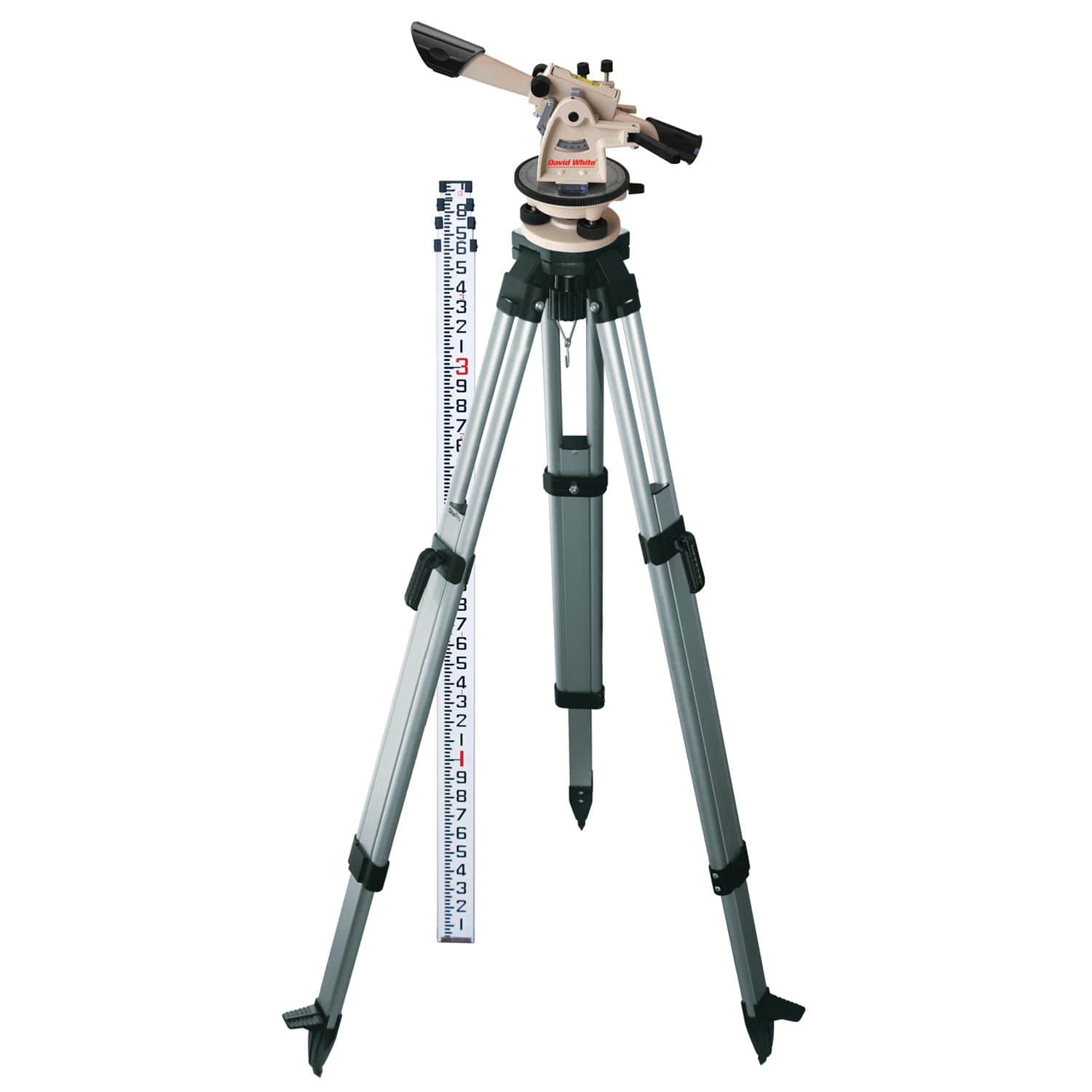 Nivel-Transit óptico David White 44-D8834K-1T LT6-900 Meridian 22X (10ths) Kit 340310-NC