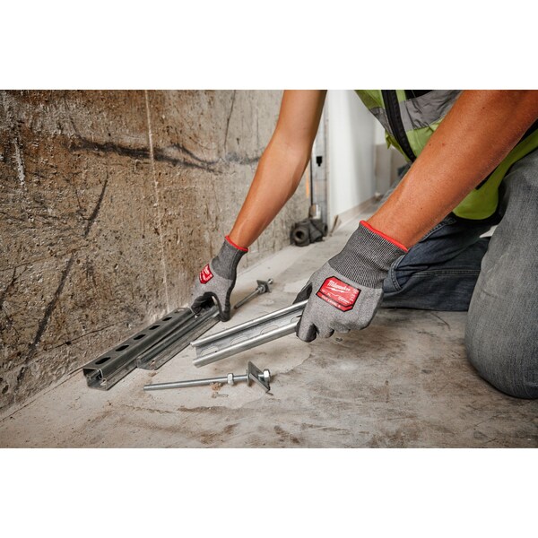 Guantes sumergidos resistentes al corte de Milwaukee Tool, Nivel de corte A5, calibre 18, L - 48-73-8752E
