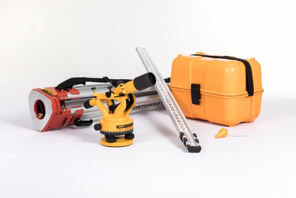 Kit Óptico NWi Builder's 20X de Metal, Hule, Plástico y Cristal para Nivel de Tránsito NSLP500B