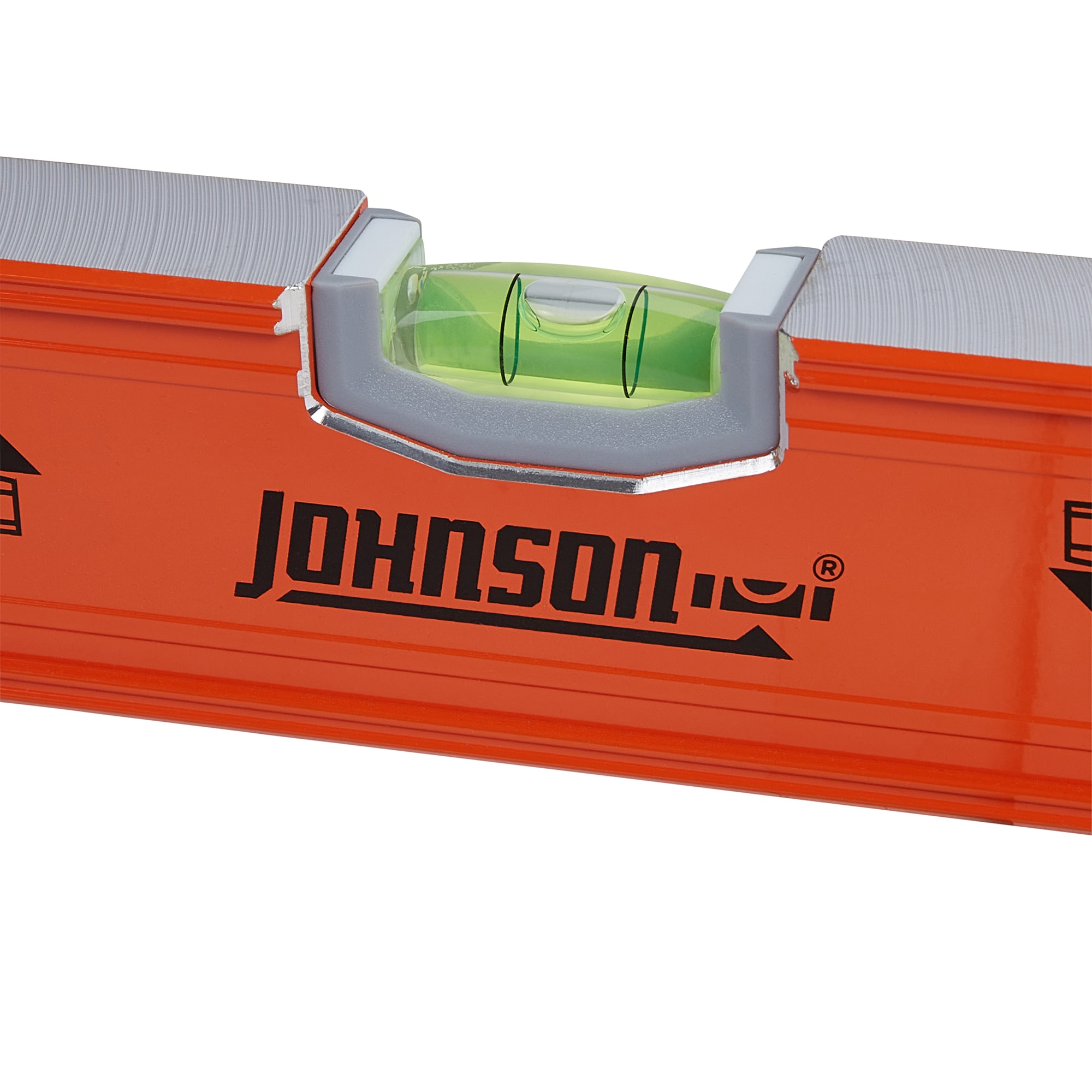 Nivel de burbuja de caja magnética Johnson Level Aluminum de 78 pulgadas con 3 viales modelo 9550-7800
