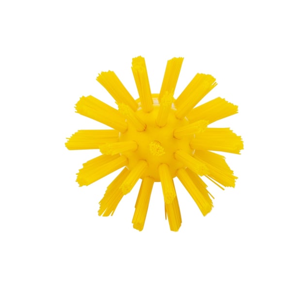 Cepillo para tuberías y válvulas Sparta 2.5 pulgadas W, amarillo, de polipropileno - 45022EC04