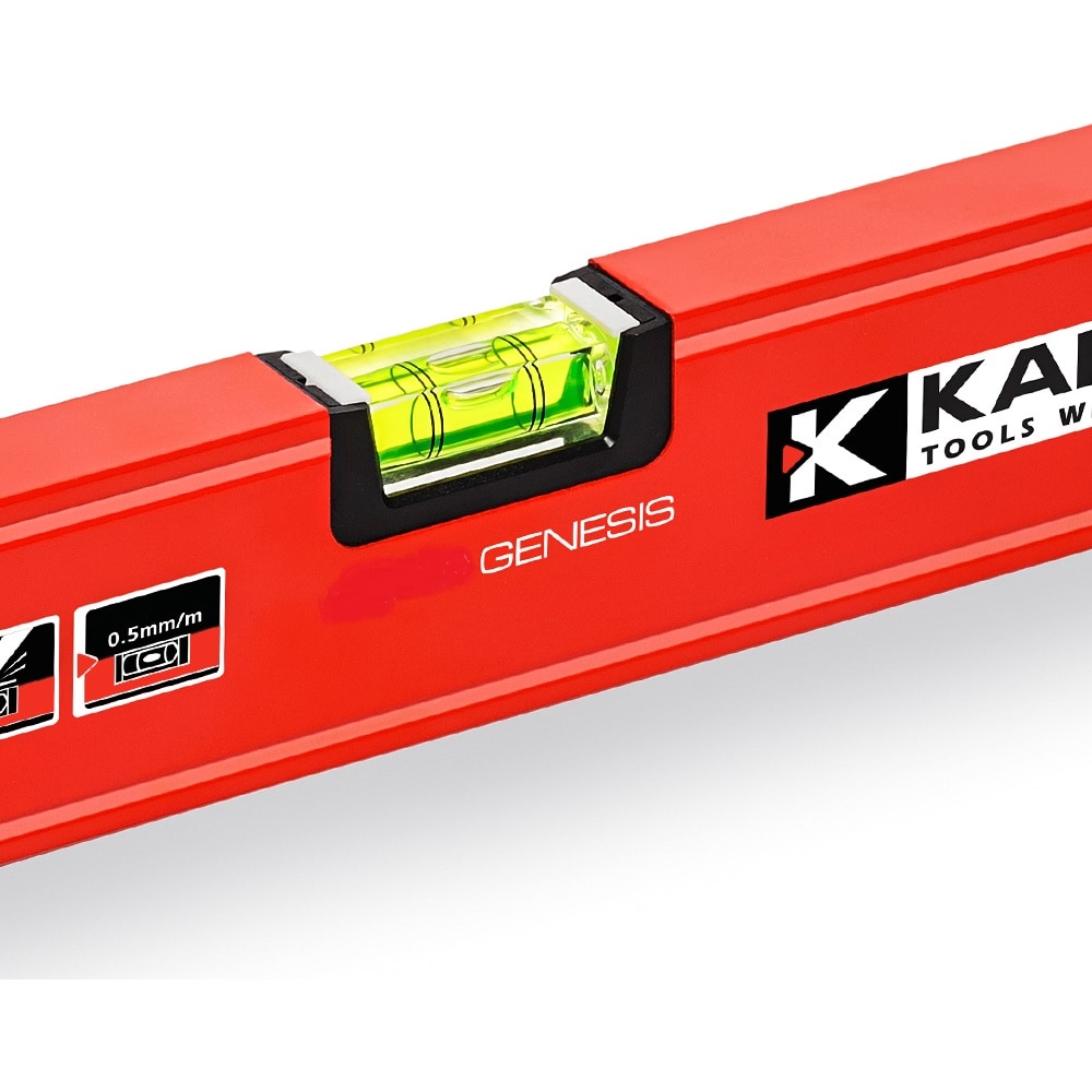 Nivel de 36 pulgadas con viga en caja de aluminio KAPRO 781-41P-36 de 3 burbujas