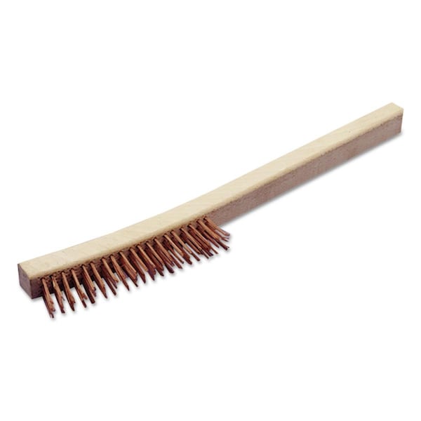 Pincel metálico NSN 13.5 pulgadas situaciones pegajosas 1.25 pulgadas cerdas de cobre con madera - ST3205522