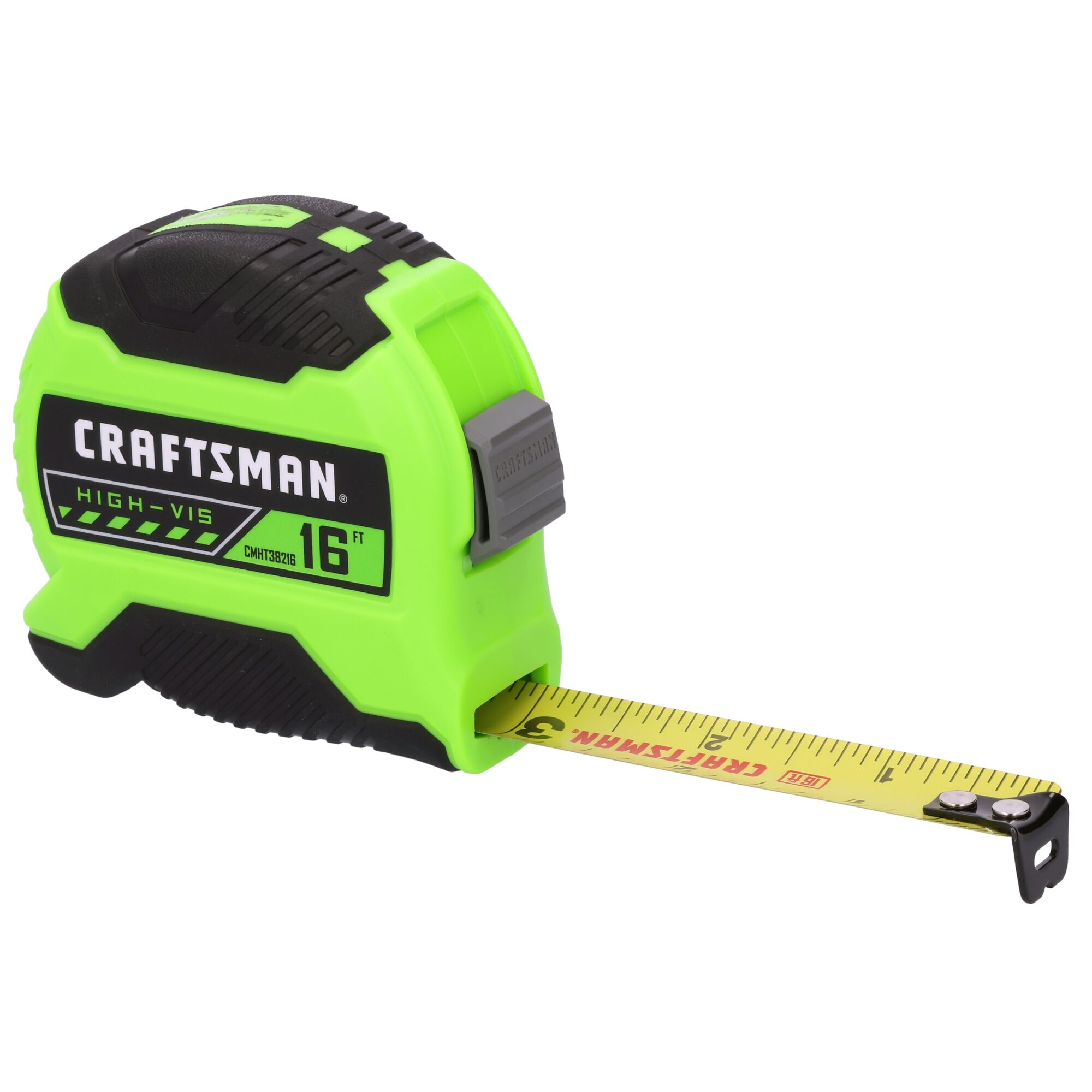 CRAFTSMAN Cinta Métrica HI-VIS 3-Pack de 12 pies 16 pies 25 pies Modelo CMHT38333L