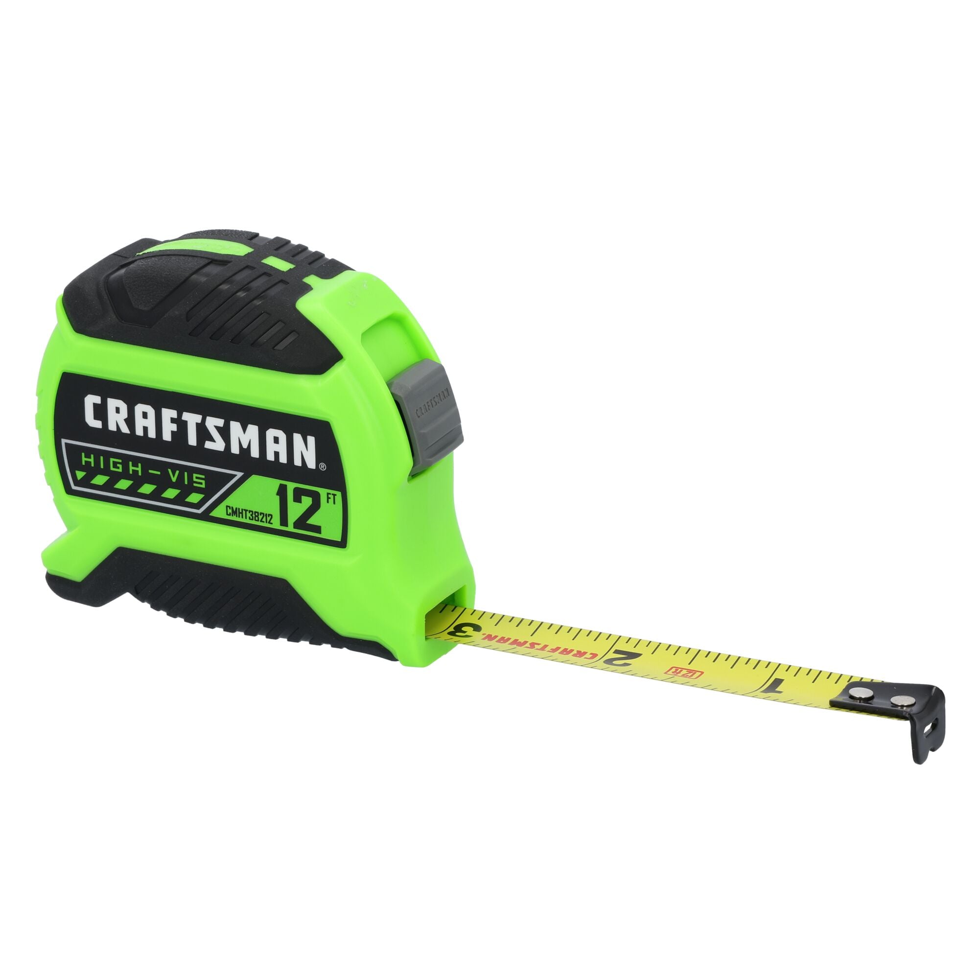 CRAFTSMAN Cinta Métrica HI-VIS 3-Pack de 12 pies 16 pies 25 pies Modelo CMHT38333L