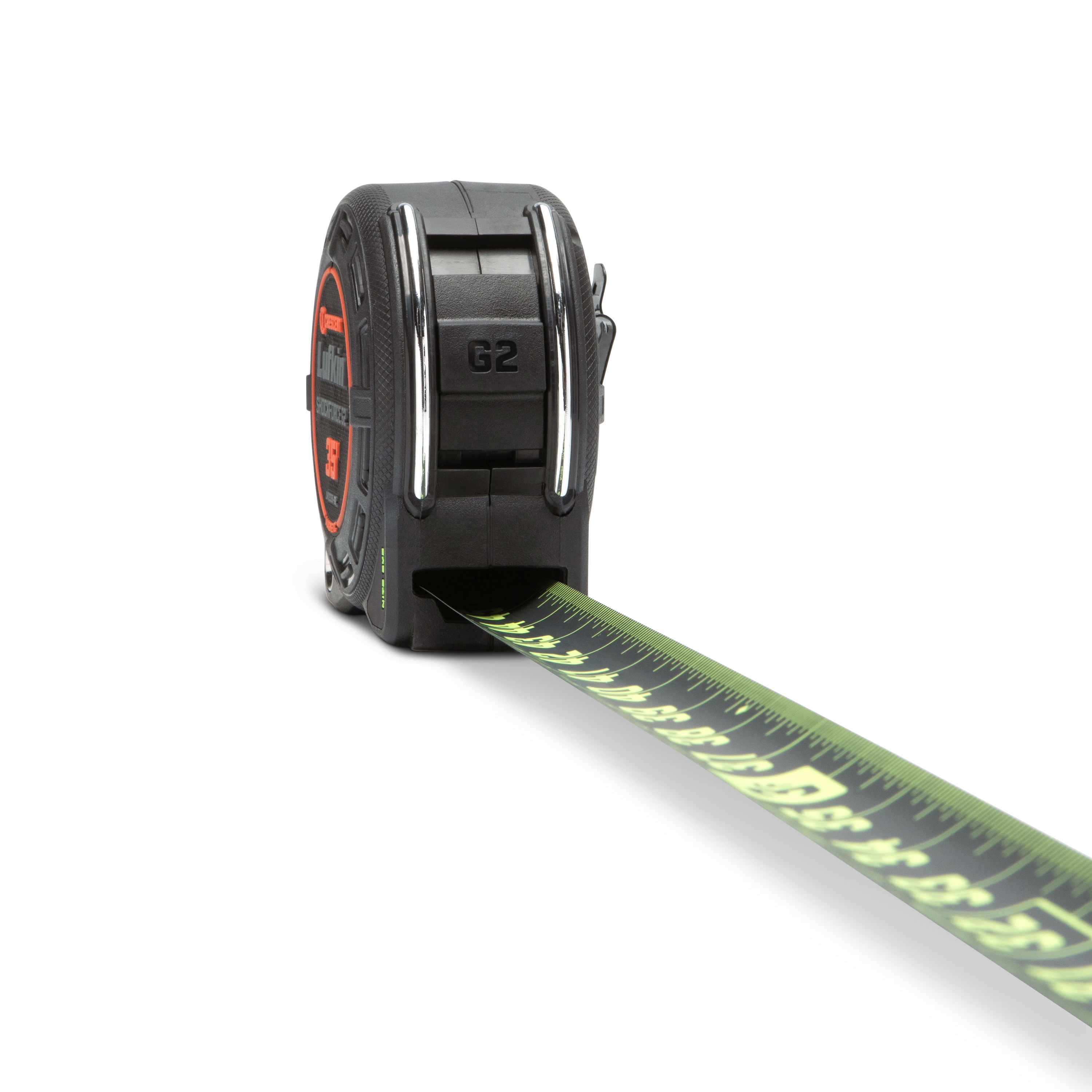 Cinta métrica magnética Crescent Lufkin Shockforce Nite Eye G2 de 35 pies LM1235B-02