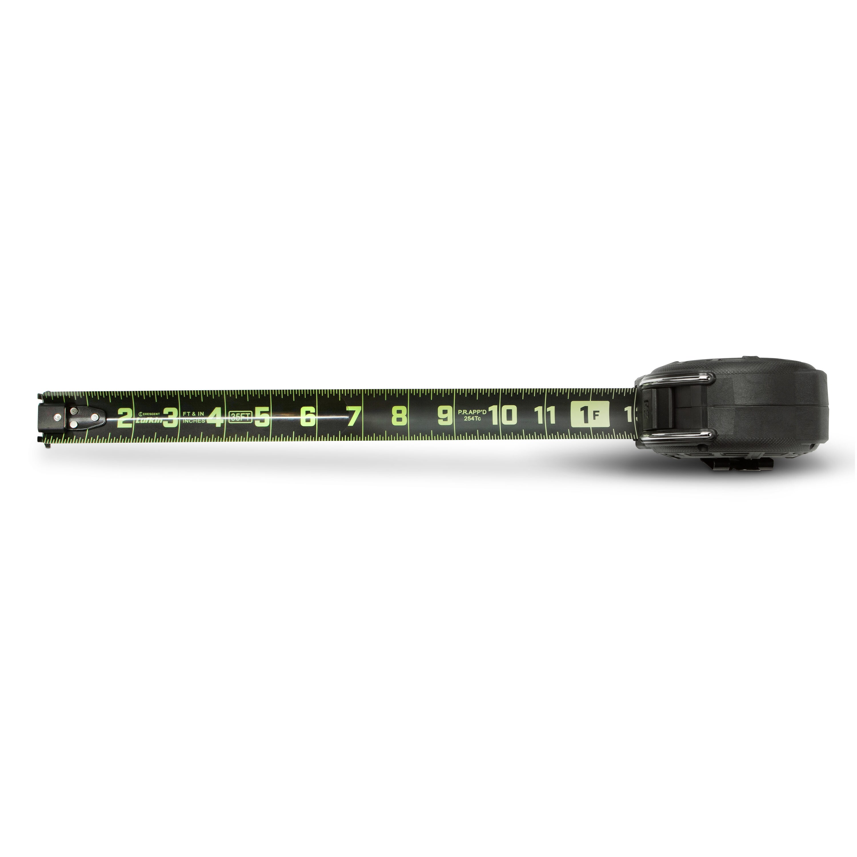 Cinta métrica magnética Crescent Lufkin Shockforce Nite Eye G2 de 35 pies LM1235B-02