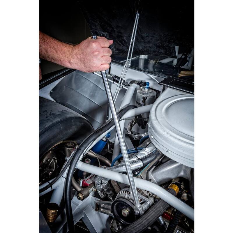 Set de herramientas mecánicas GEARWRENCH 1/2 pulgadas de unidad de trinquete de 12 puntas estándar y profunda SAE de 90 dientes con llaves de vaso (33 piezas) - 80714D