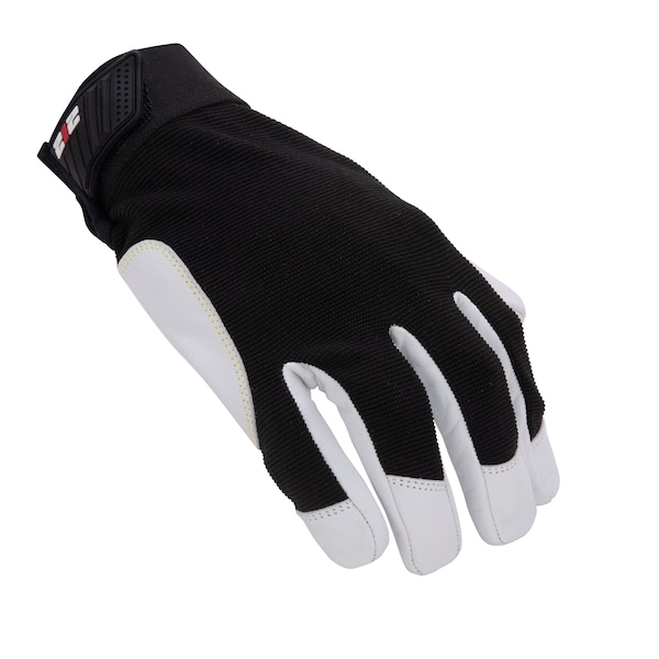Guantes de carnaza 212 Performance con palma resistente a cortes y tela en negro ANSI Nivel A5, Talla Mediana - LPC5A-0509
