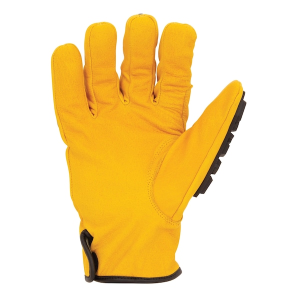 Guantes de Rancho/Conductor de Cuero Resistentes a Impactos y Cortes de Alto Rendimiento 212 Nivel ANSI A5, Talla Extra Grande - IMPLDC5A9011
