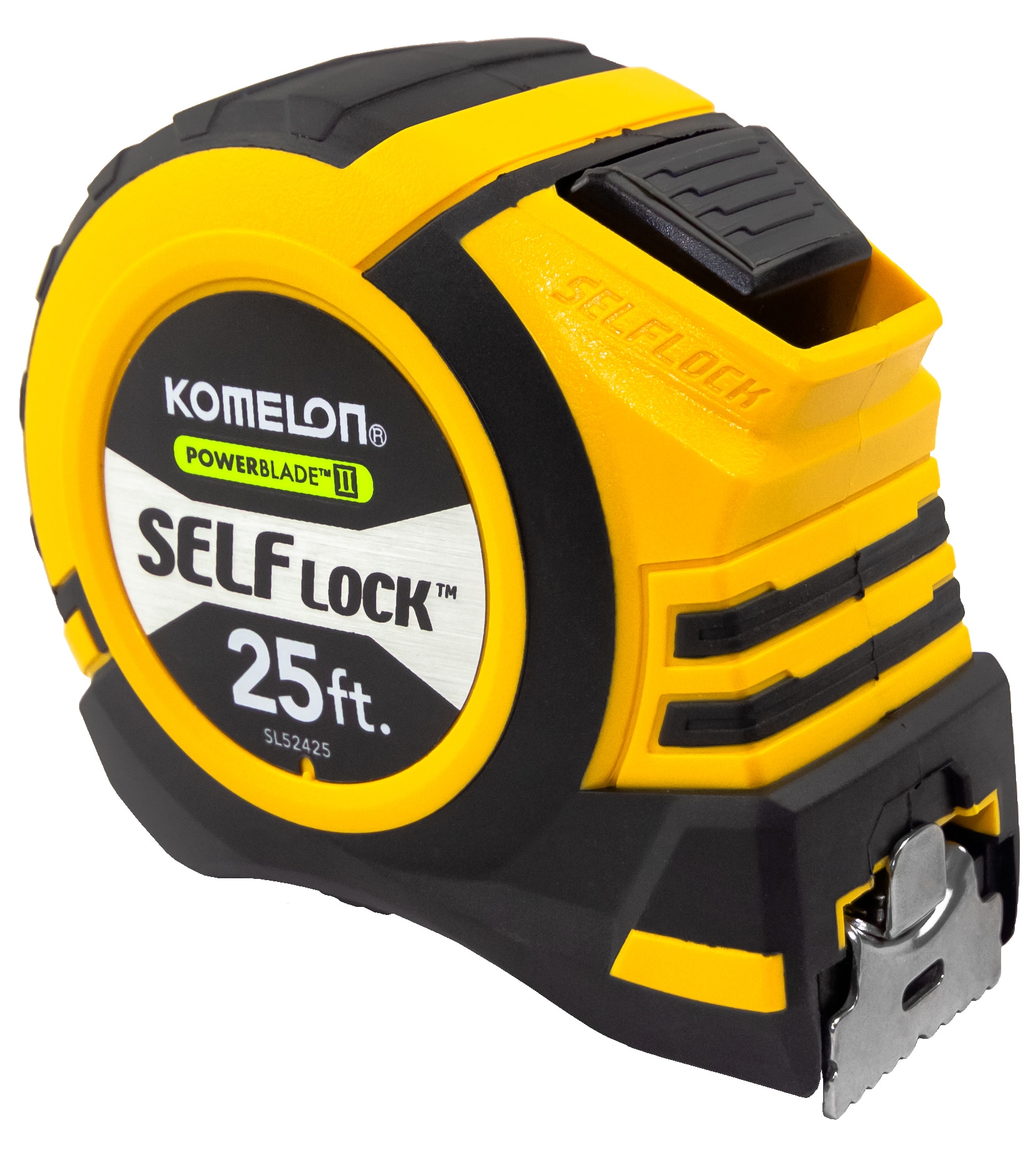 Cinta métrica con traba automática Komelon Powerblade II de 25 pies SL52425