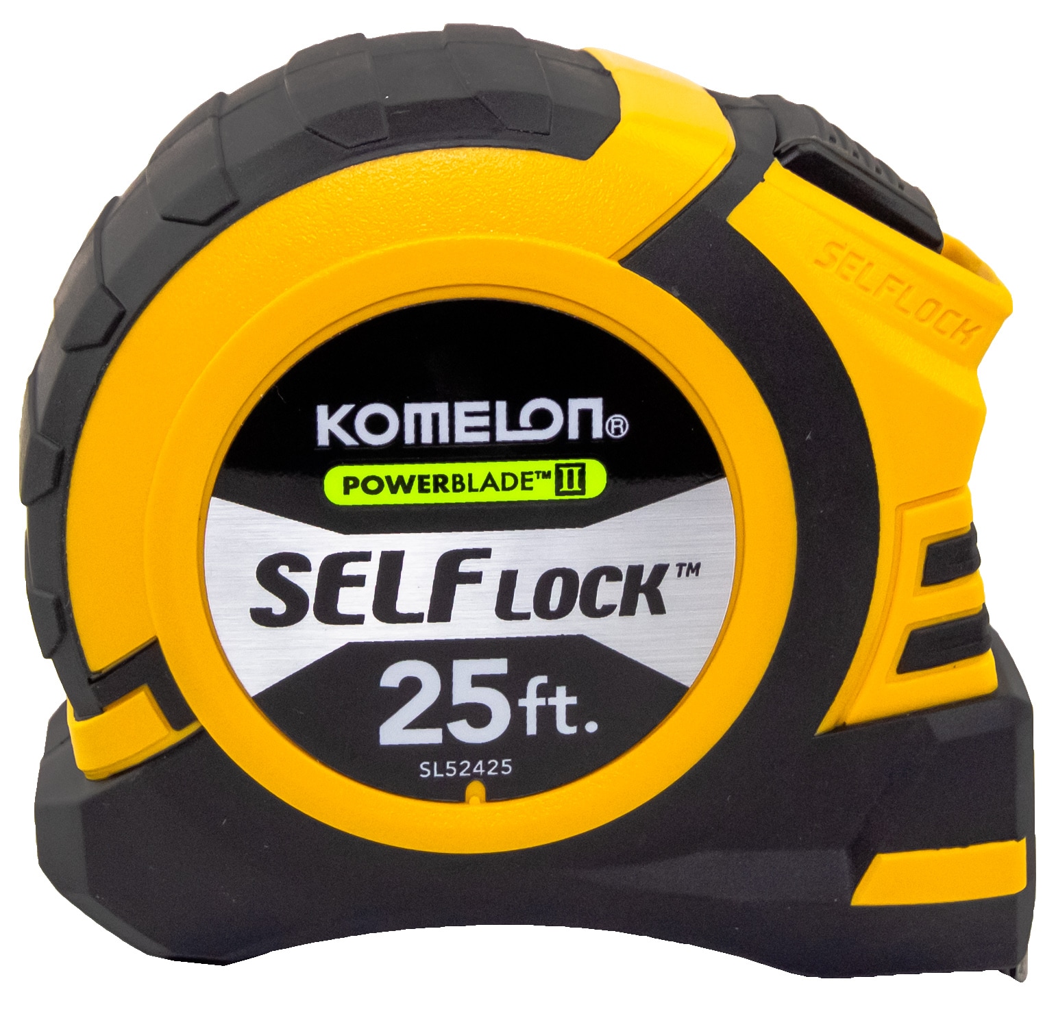 Cinta métrica con traba automática Komelon Powerblade II de 25 pies SL52425