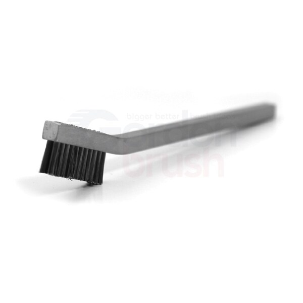 Cepillo de energía de doble espiral de acero inoxidable 22SSAG-12 de Gordon Brush de 11/16" D de cepillo con alambre de .008" D.