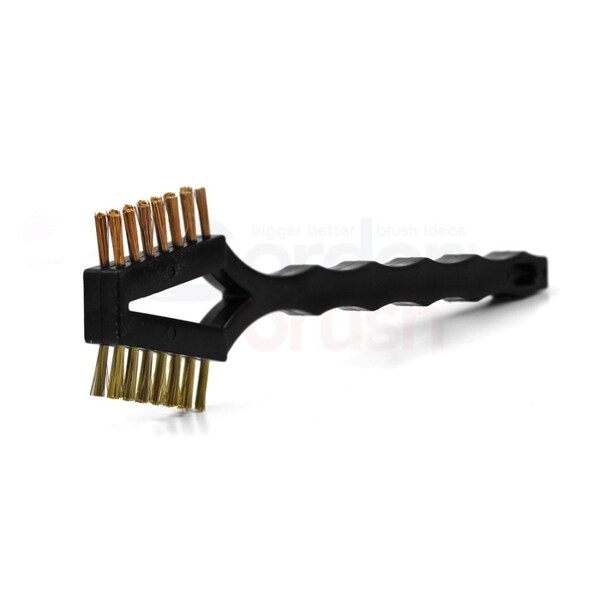 Cepillos de Pelo de Caballo de Pelo Único de Espiral Única de 1" D 12-1/4" de Longitud de Gordon Brush con un Solo Tallo - 221BPBG-12