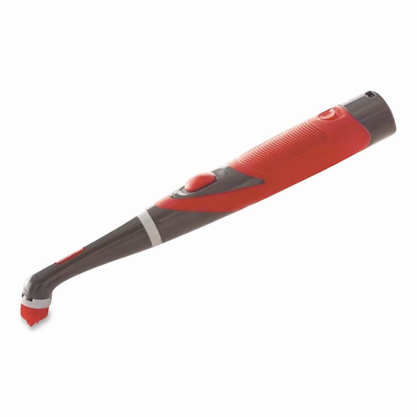 Cepillo de Potencia Rubbermaid Reveal, Cerdas de Nailon Rojas/Blancas, Cepillo de 1.73 pulgadas, Mango de Plástico Rojo - 2057486