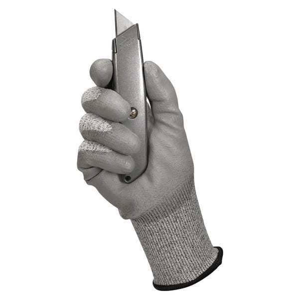 Guantes resistentes al corte Kleenguard, nivel de corte A3, 13 ga, gris, L - 13825