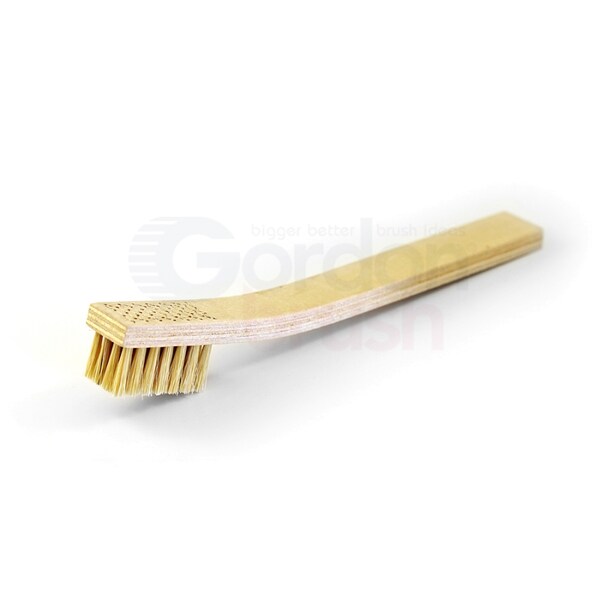 Cepillo Resistente para Rayones de Cerda de Marrano de 4 x 7 Filas con Mango de Contrachapado de Gordon Brush - 46CK