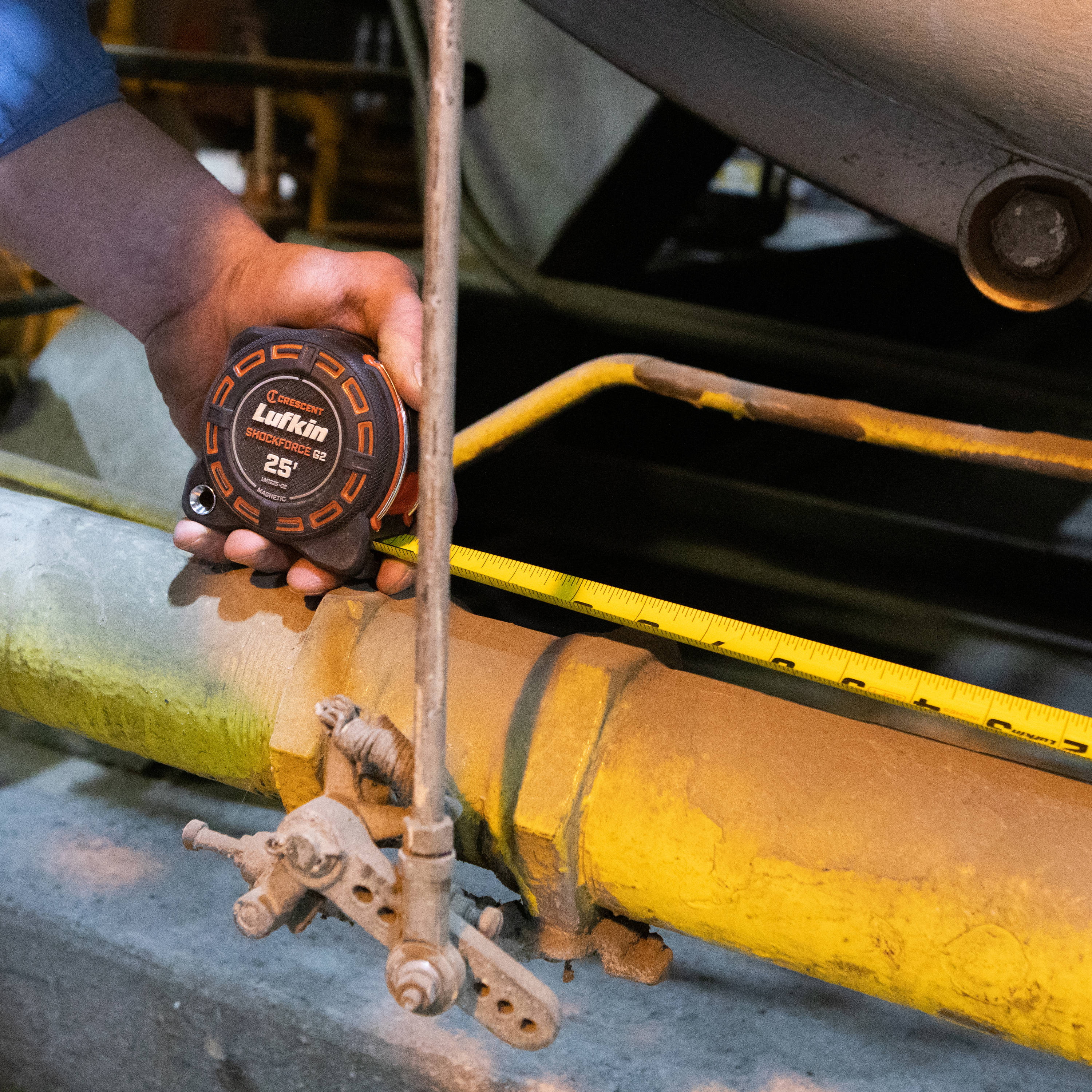 Cinta métrica magnética Crescent Lufkin Shockforce G2 de 25 pies LM1225-02