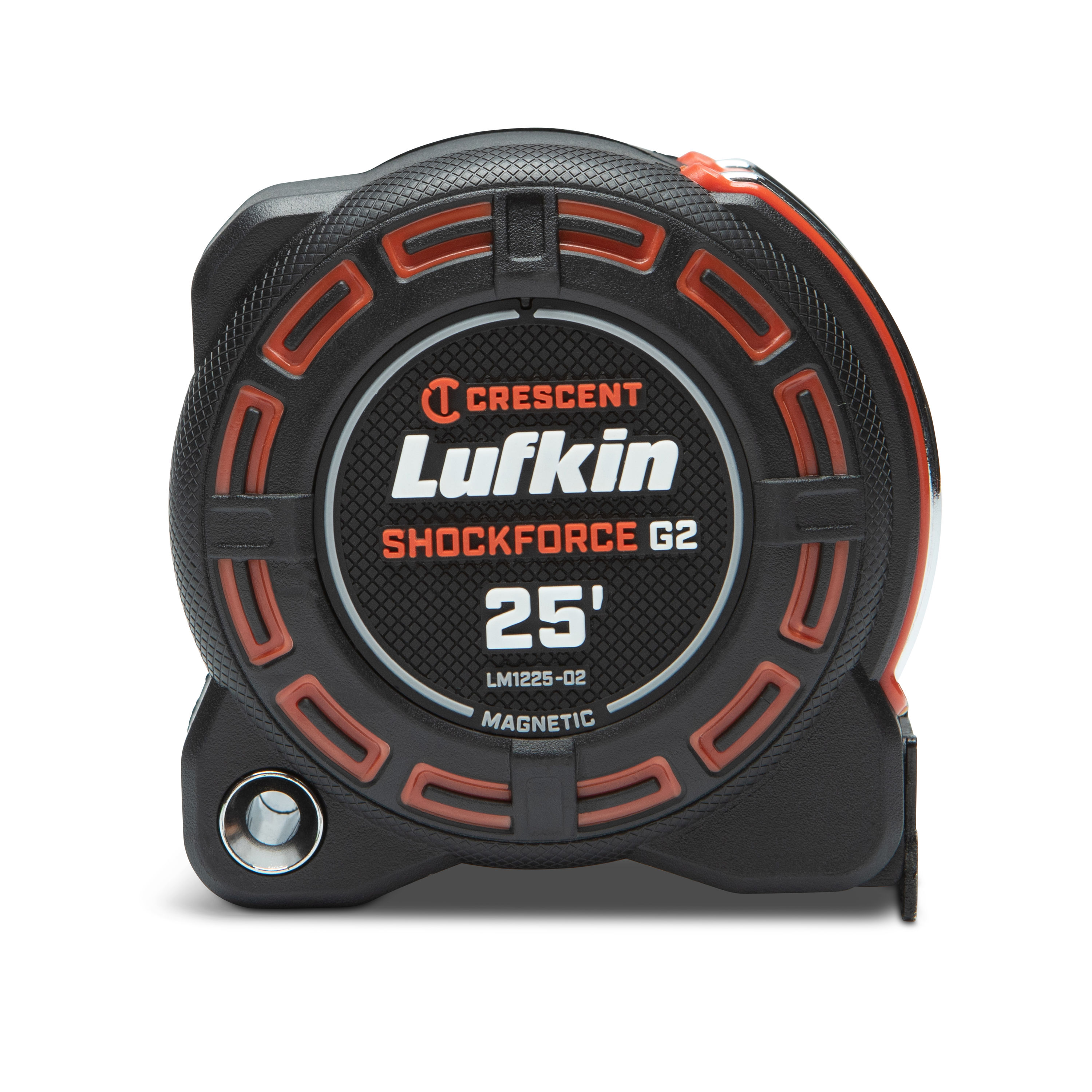 Cinta métrica magnética Crescent Lufkin Shockforce G2 de 25 pies LM1225-02
