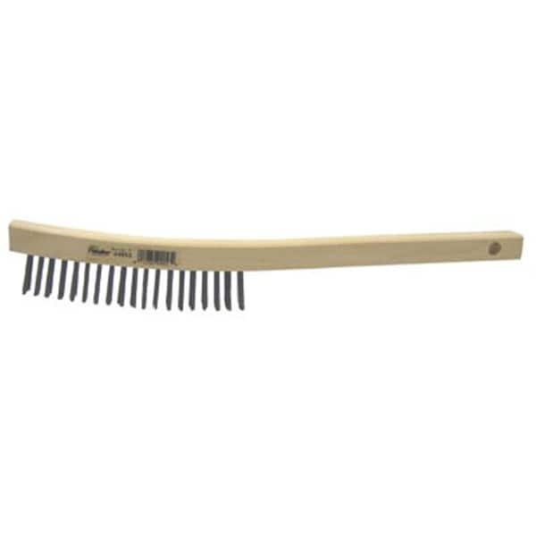 Cepillo raspador de alambre para manos Light House Beauty con raspador curvado de .012 - LI450817