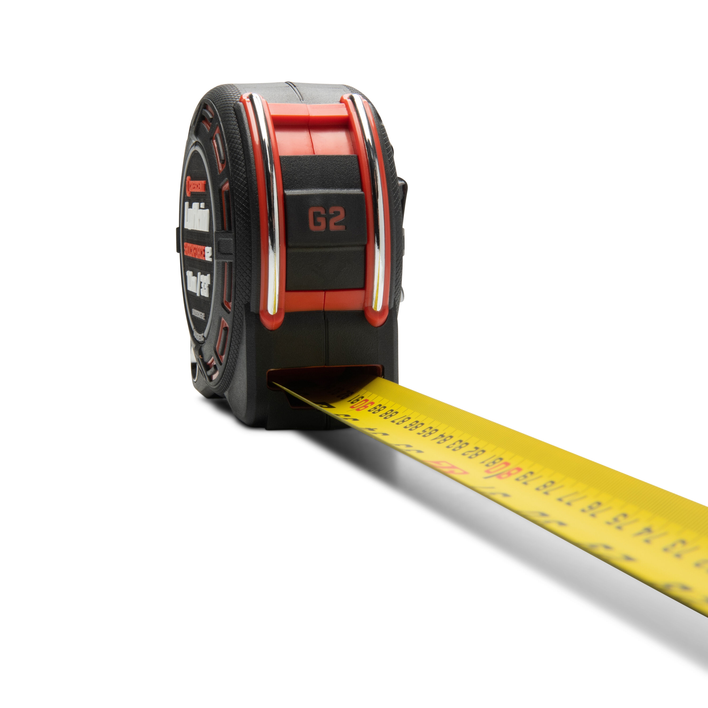 Cinta métrica magnética Crescent Lufkin Shockforce G2 de 10m/33 pies LM1235CME-02