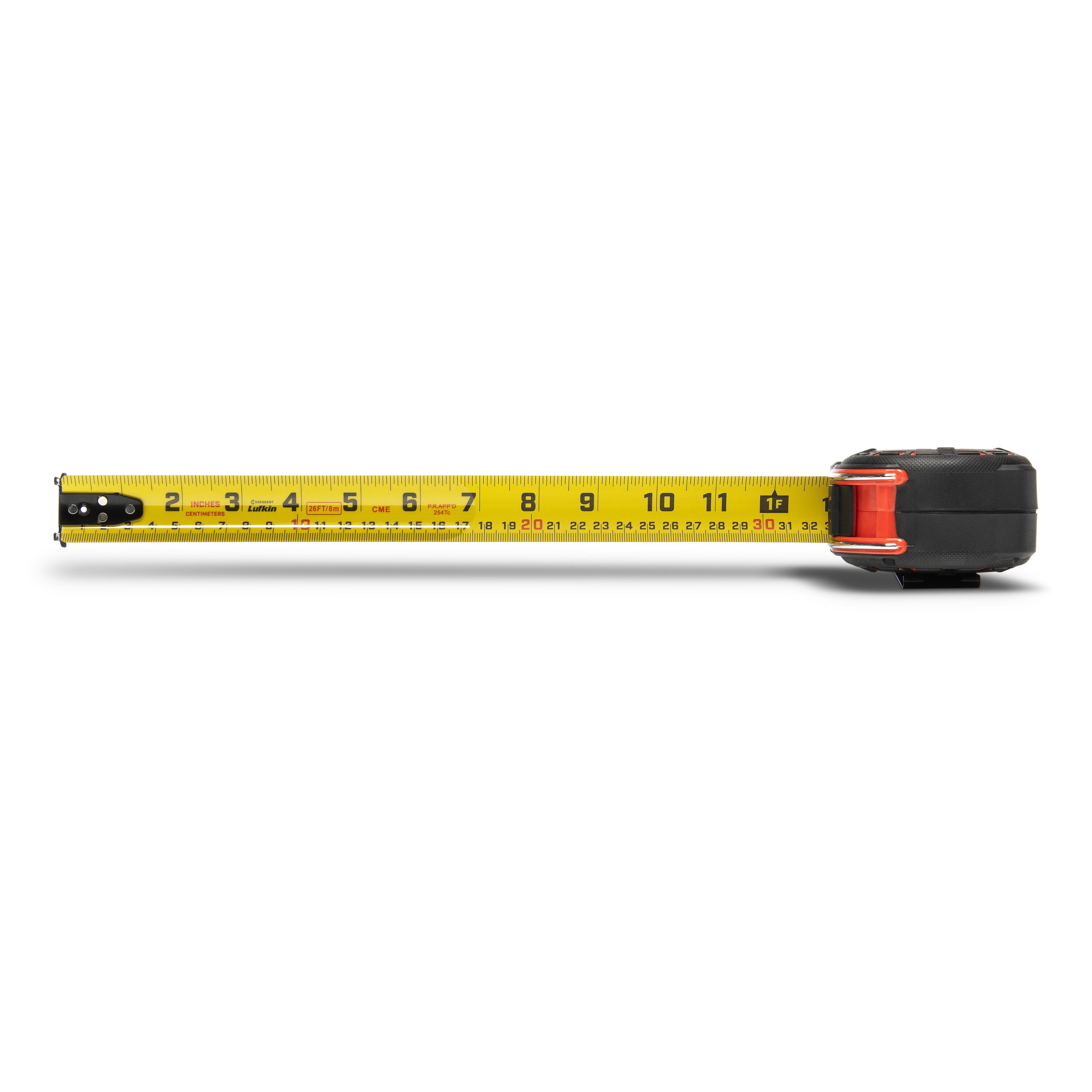 Calibrador de cinta Crescent Lufkin Shockforce G2 8m/26-pies modelo L1225CME-02