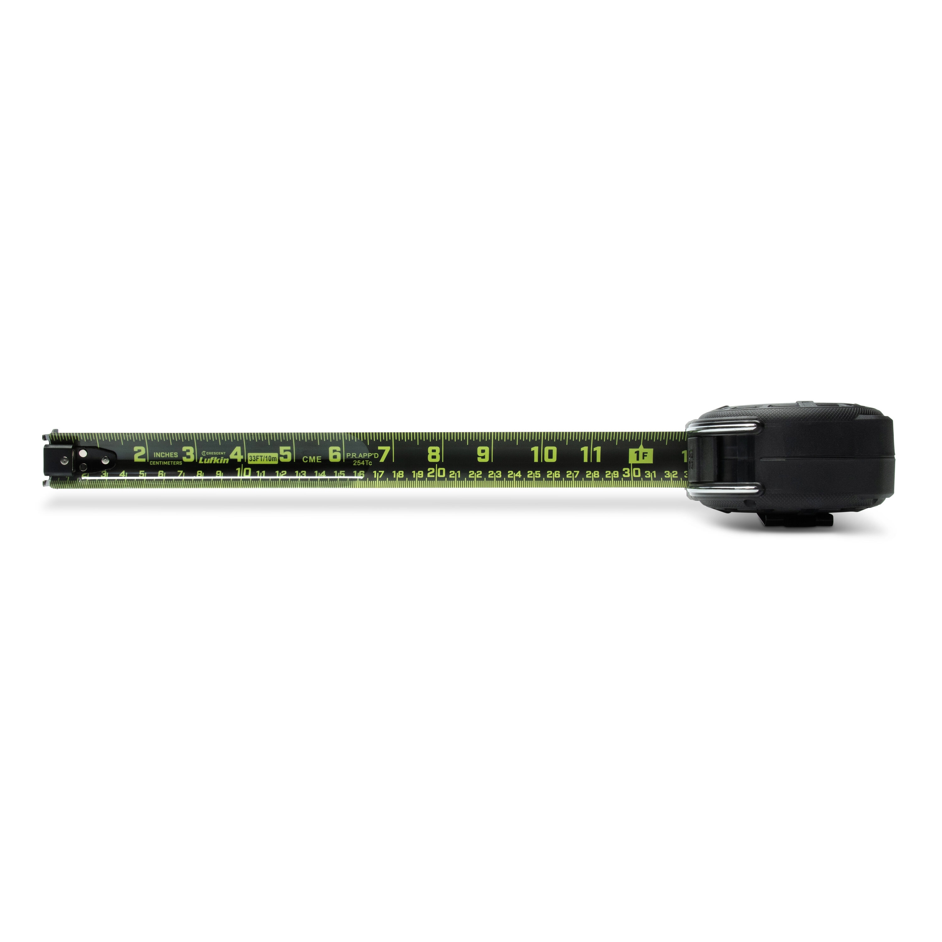 Cinta Métrica Crescent Lufkin Shockforce Nite Eye G2 10m/33 pies LM1235CMEB-02