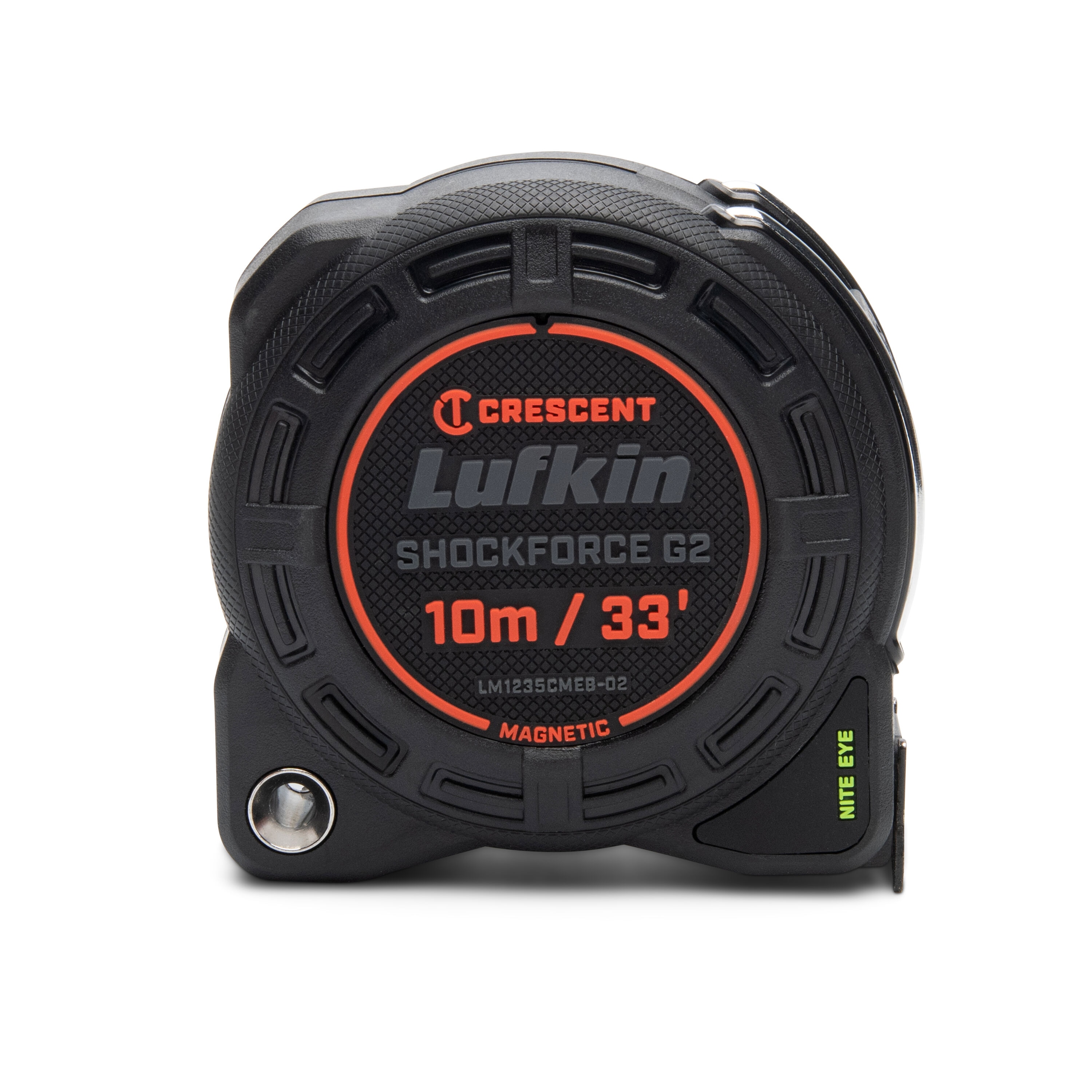 Cinta Métrica Crescent Lufkin Shockforce Nite Eye G2 10m/33 pies LM1235CMEB-02