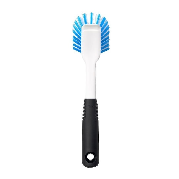 Cepillo para Platos Oxo International Good Grips, Cerdas de Nylon, 11 pulgadas de Largo, Negro - 21691