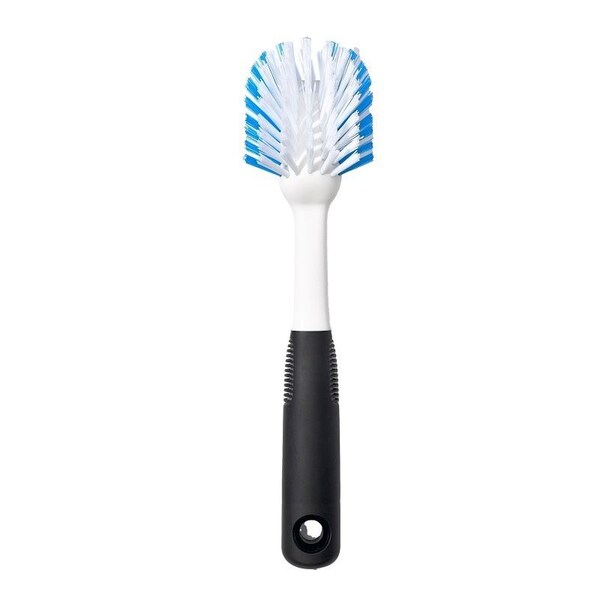Cepillo para Platos Oxo International Good Grips, Cerdas de Nylon, 11 pulgadas de Largo, Negro - 21691