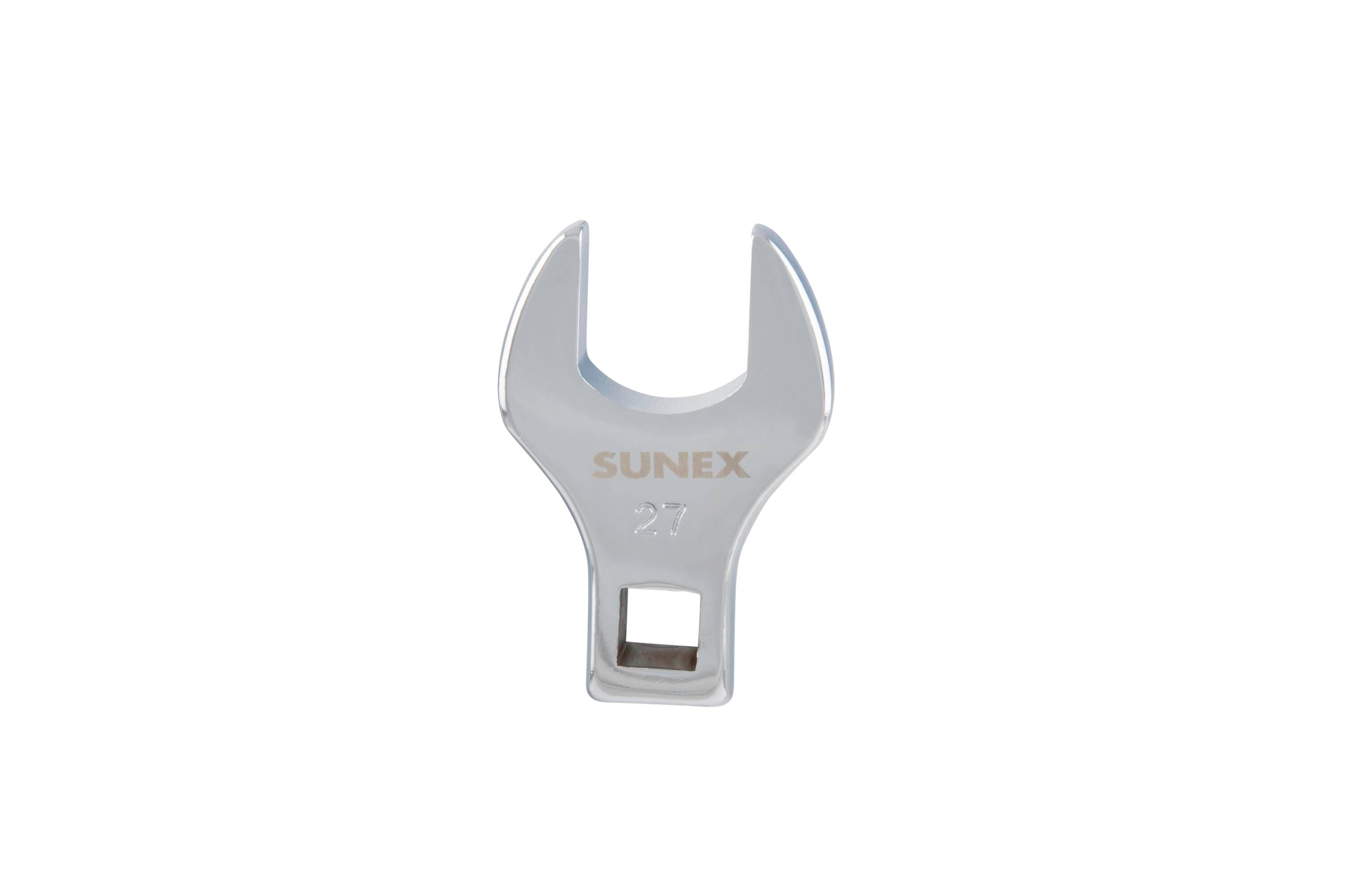 Llave de boca abierta métrica de 27mm Jumbo crowfoot de SUNEX TOOLS (sin estuche) 97327A