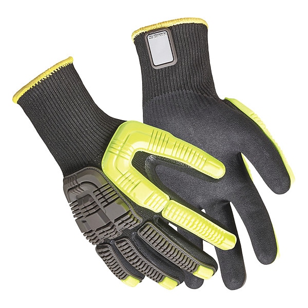 Guantes tejidos Honeywell, Nivel de corte A4, calibre 13, negro, 2XL (11) - 41-4413BE/11XXL