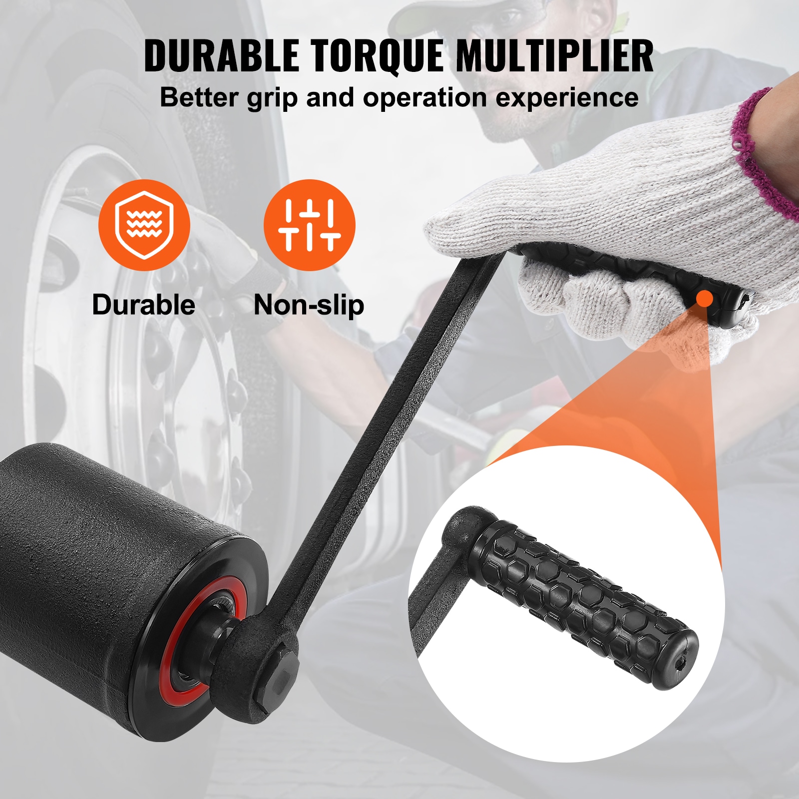 Llave de torque multiplicador de VEVOR 1 pulgada (5015 pies/libra) NJZBTTBSSYS1LSPEYV0