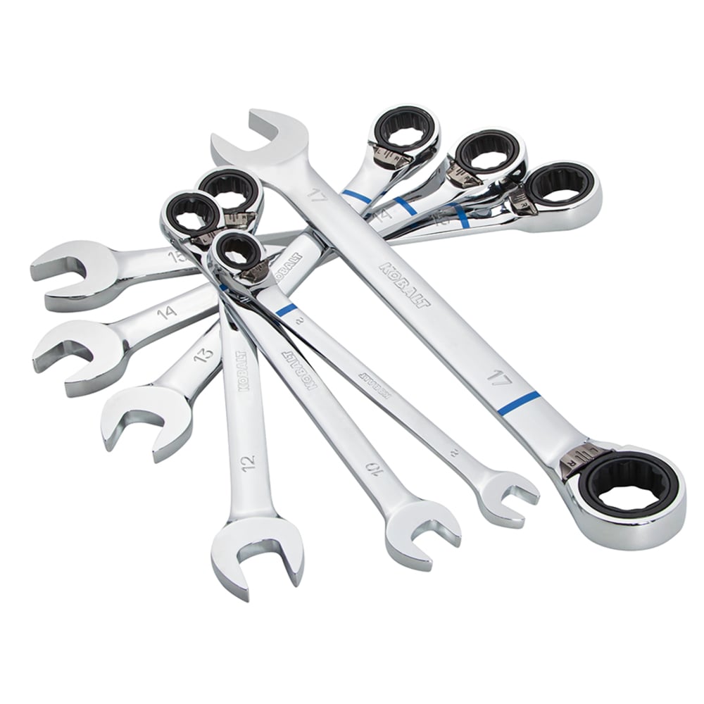 Juego de 7 piezas de Llaves de Trinquete Métricas Kobalt 81708