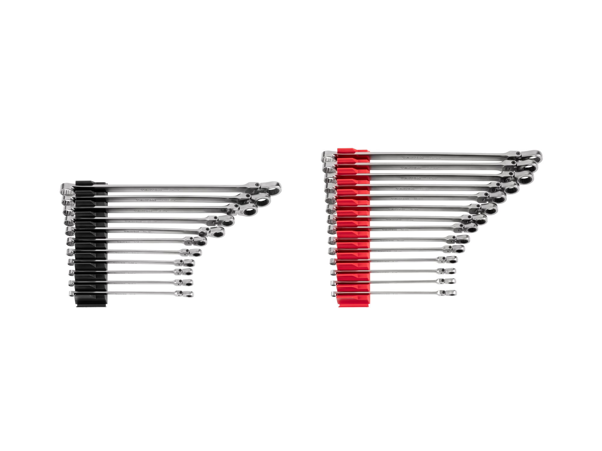 Juego de Llaves de Trinquete Flexible TEKTON 25 piezas estándar (SAE) y métricas WRB95305