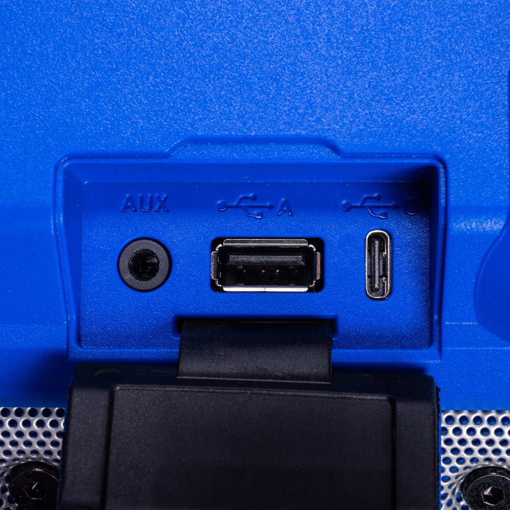 Radio de obra inalámbrico resistente al agua Kobalt de 24 voltios con Bluetooth modelo KJR 124B-03