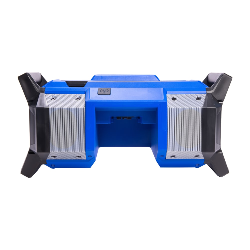 Radio de obra inalámbrico resistente al agua Kobalt de 24 voltios con Bluetooth modelo KJR 124B-03