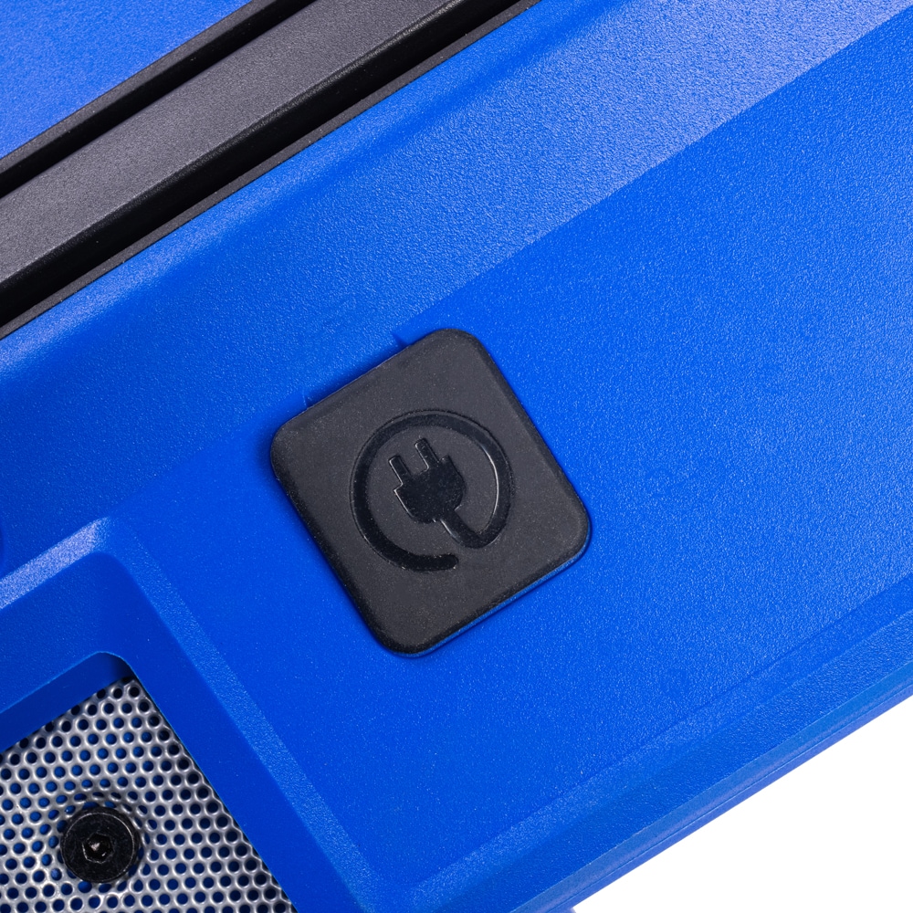 Radio de obra inalámbrico resistente al agua Kobalt de 24 voltios con Bluetooth modelo KJR 124B-03