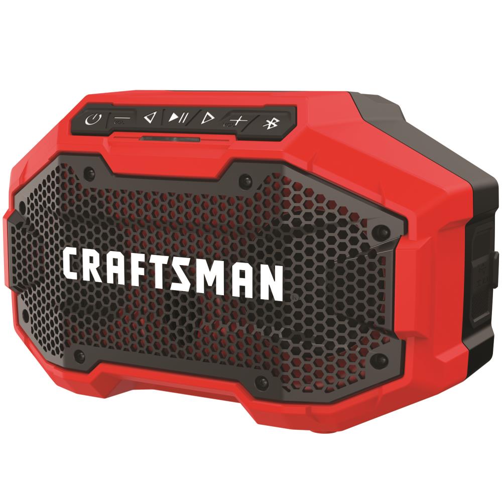 Altavoz para sitio de trabajo inalámbrico con Bluetooth CRAFTSMAN V20 20-volt max CMCR001B-10