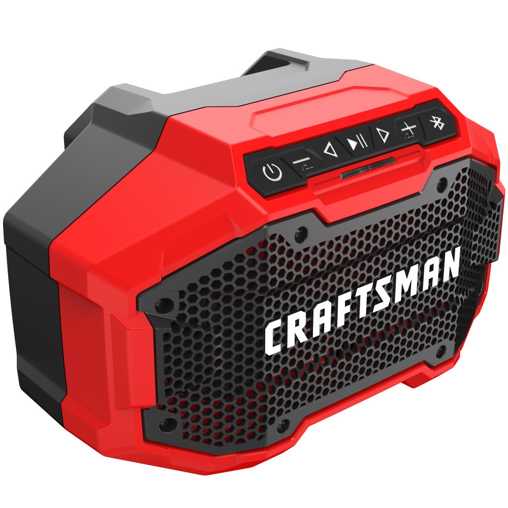 Altavoz para sitio de trabajo inalámbrico con Bluetooth CRAFTSMAN V20 20-volt max CMCR001B-10