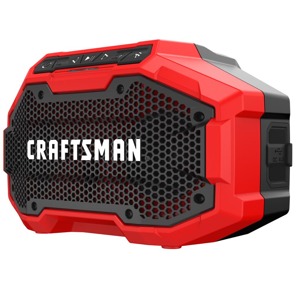 Altavoz para sitio de trabajo inalámbrico con Bluetooth CRAFTSMAN V20 20-volt max CMCR001B-10