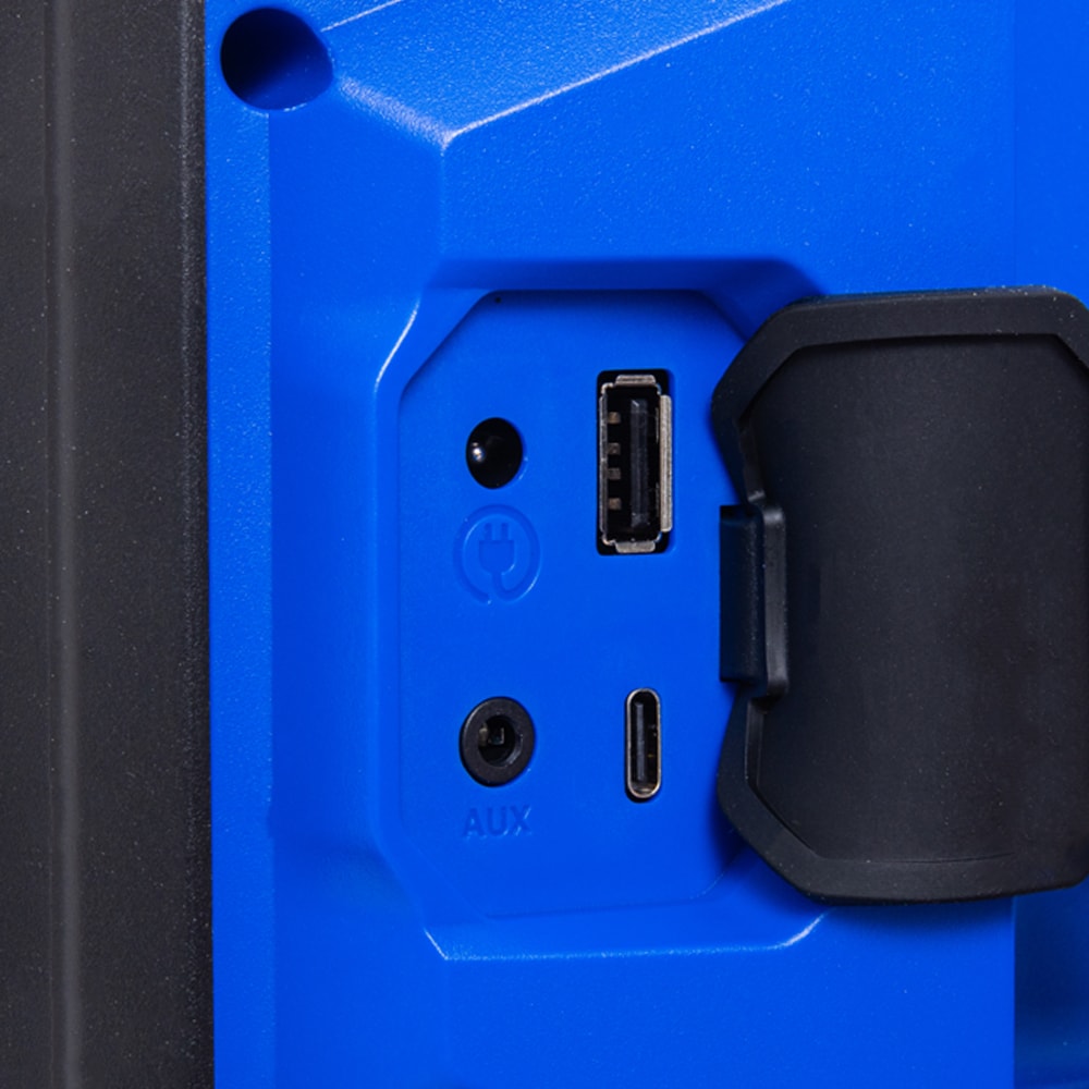 Radio para sitio de trabajo inalámbrico resistente al agua con Bluetooth Kobalt de 40 voltios KJR 1040-03